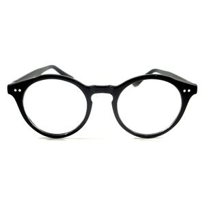 Classic Clear Lens Glasses Butler Keyhole Style
